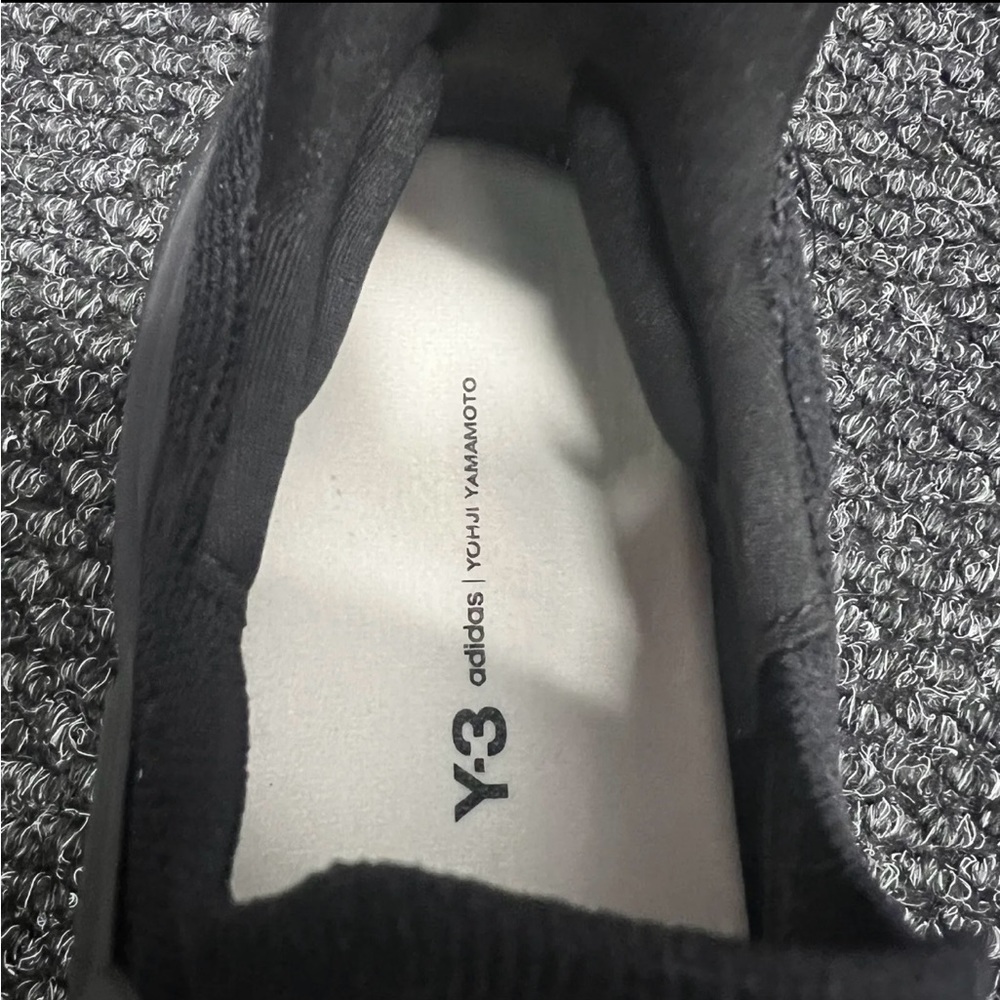 Adidas Y-3 UltraBoost Light Black White Shoes Size 5 US,  IF2347